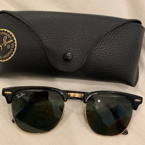 100% AUTHENTIC CLUB MASTER RAY BANS main image 4